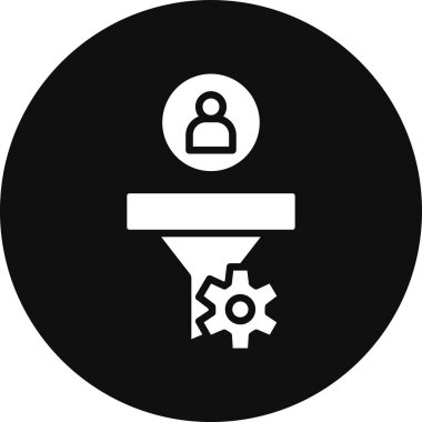 Bir proje yönetiminin vektör resmedilmesi