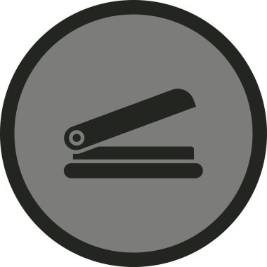 Ütü. Web simgesi basit illüstrasyon