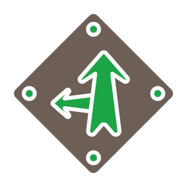 ok simgesi vektör illüstrasyonu