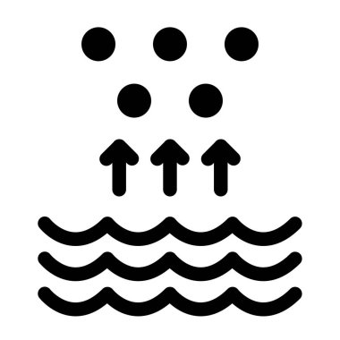 yüzme havuzu vektör simgesi