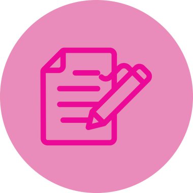 Dosya simgesinin vektör illüstrasyonu