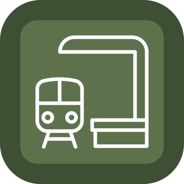 bus simgesi, vektör illüstrasyonu