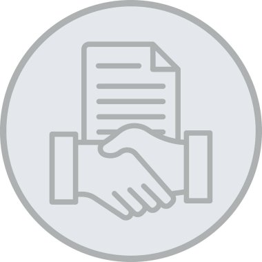 El sıkışma simgesi vektör illüstrasyonu