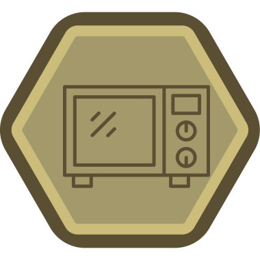 TV modern simgesinin vektör illüstrasyonu