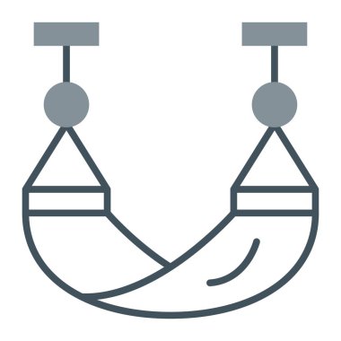 Modern ve eksik simgenin vektör illüstrasyonu