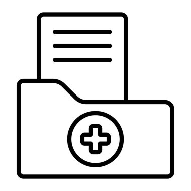 tıbbi simge vektör illüstrasyonu