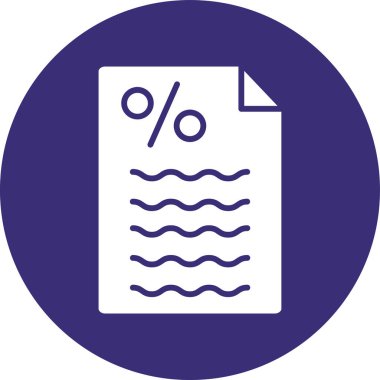 İndirim. Web simgesi basit illüstrasyon