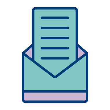 E- posta ileti vektör simgesi kolayca düzenleyebilir ya da değiştirebilir