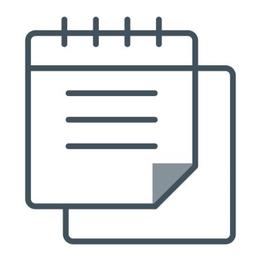 Takvim simgesi vektör illüstrasyon tasarımı