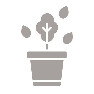 Saksıda çiçekler olan saksı.