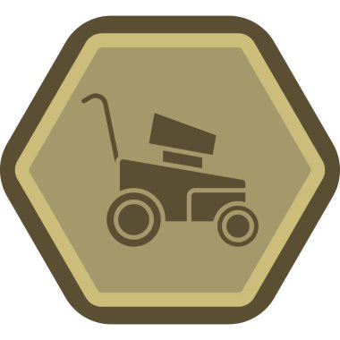 Modern otomatik simgenin vektör illüstrasyonu