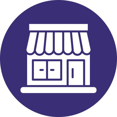 vektör mağaza simgesi çizimi