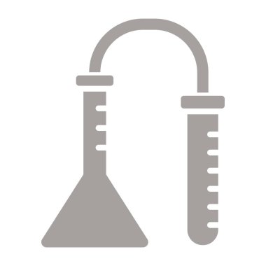 test tüp vektör simgesi