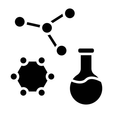 Siyah ve beyaz simgesinin vektör illüstrasyonu
