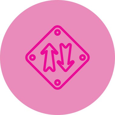 ok simgesinin vektör illüstrasyonu