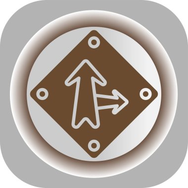 ok simgesinin vektör illüstrasyon tasarımı