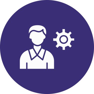 Modern simgenin vektör illüstrasyonu