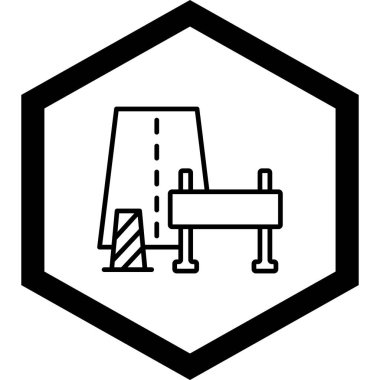 Modern simgenin vektör illüstrasyonu