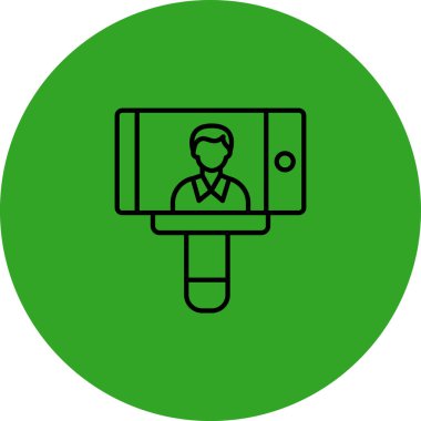 Kişisel ve ticari kullanımda vektör simgesi