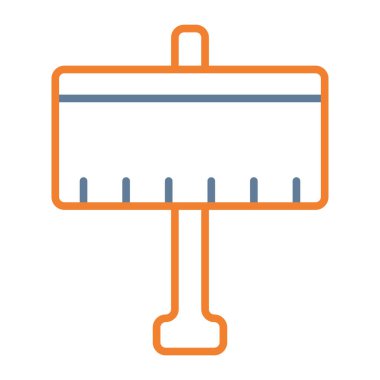 Modern b 'nin vektör illüstrasyonu eksik simgesi