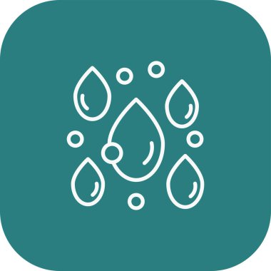 Bırakma simgesinin vektör illüstrasyonu