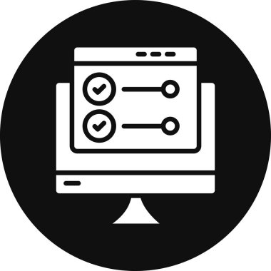 Web tasarım vektörü simgesi