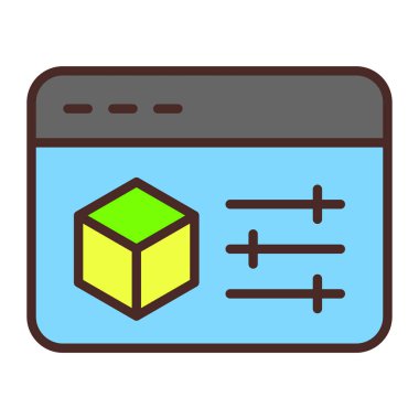 Banka kartı vektör simgesi