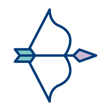 Kar tanesinin bir simgesinin vektör çizimi