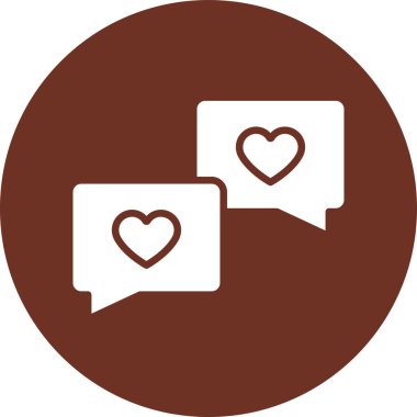 Aşk simgesinin vektör illüstrasyonu