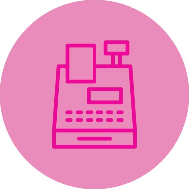 Modern simgenin vektör illüstrasyonu