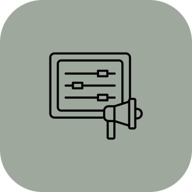 Web sitesi simgesi. Yapının vektör illüstrasyonu