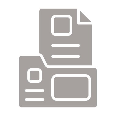 dosya dizin vektör simgesi