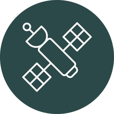 Modern b 'nin vektör illüstrasyonu uydunun simgesinden yoksun