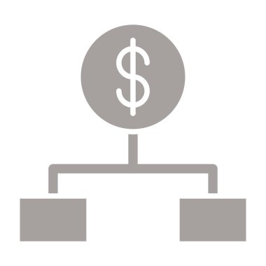 para simgesi, düz tasarım stili