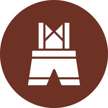 Modern b 'nin vektör illüstrasyonu fabrikanın ikonundan yoksun