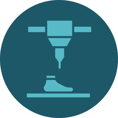 Eşsiz Sondaj Çizgisi Vektör Simgesi