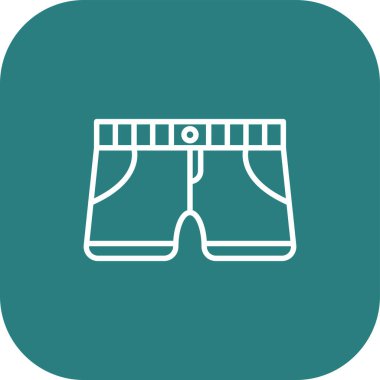 pantolon vektör simgesi modern basit tasarım