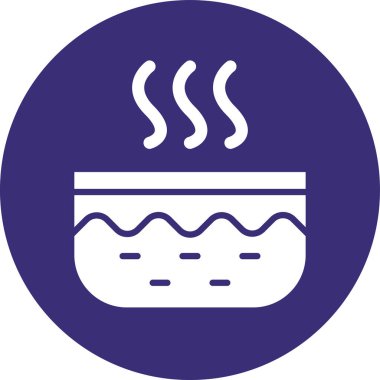 Gıda simgesinin vektör illüstrasyonu