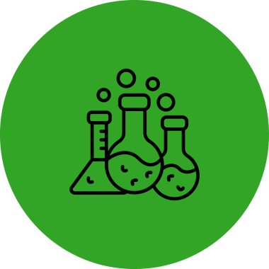 Bilim simgesi vektör illüstrasyonu