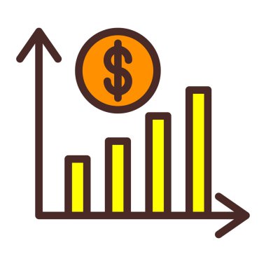 Dolar işareti vektör çizimi