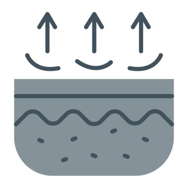 Tek bir simgenin vektör illüstrasyonu