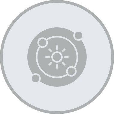 pusula simgesi, vektör illüstrasyonu