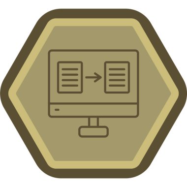 seo modern simgesinin vektör illüstrasyonu