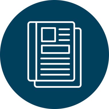 Dosya simgesinin vektör illüstrasyonu