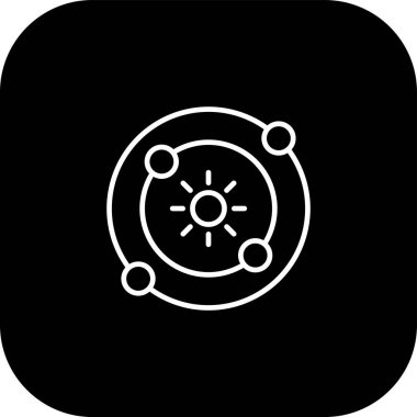 Pusula simgesi soyut arkaplanda izole edildi