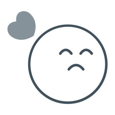 emoji duygu simgesiyle ana hatlarıyla yüzleşir