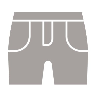 Kıyafetler. Web simgesi basit illüstrasyon