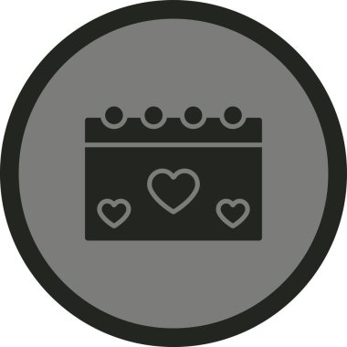 Aşk kalp kare düğme yuvarlak