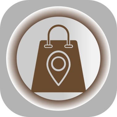 güzel konum vektör simgesi