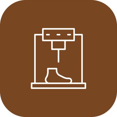 Çizme simgesinin illüstrasyon vektör simgesi. Ayakkabı ve bota uygun, bot, bot, bot, bot. vektör